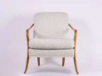 Poltrona Asolo Artigianale in Tessuto SCONTATA