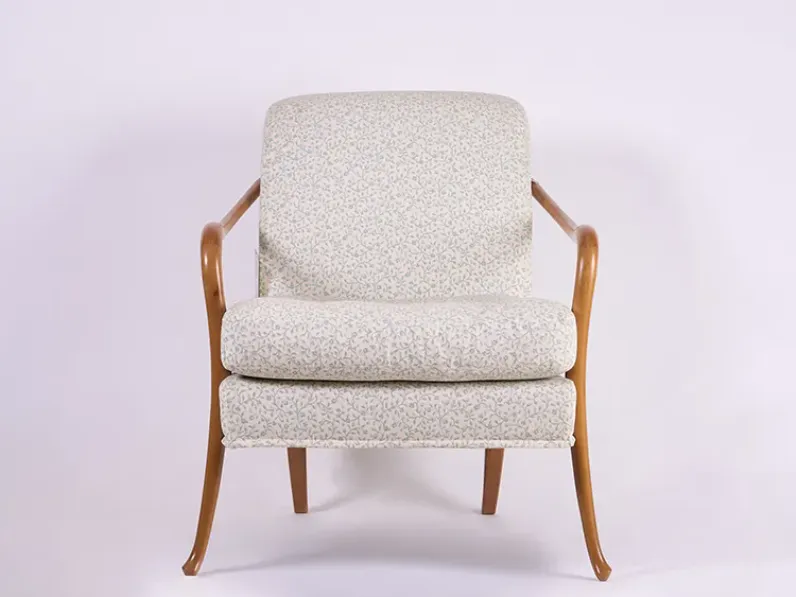 Poltrona Asolo Artigianale in Tessuto SCONTATA