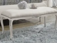 Pouf classico modello Elena Artigianale in Offerta Outlet