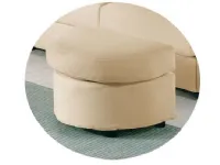 Pouf moderno modello Pouf mezza penisola Artigianale in Offerta Outlet