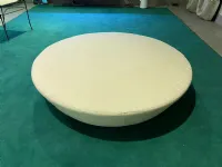 Pouf rotondo Cake di swan 