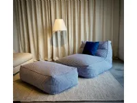 Poltrona relax modello Poltrona e pouff zoe a marchio Verzelloni a prezzi outlet