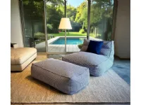 Poltrona relax modello Poltrona e pouff zoe a marchio Verzelloni a prezzi outlet