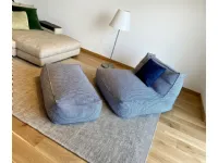 Poltrona relax modello Poltrona e pouff zoe a marchio Verzelloni con forte sconto