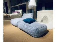 Poltrona relax in Tessuto Poltrona e pouff zoe Verzelloni in offerta