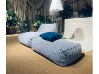 Poltrona relax modello Poltrona e pouff zoe a marchio Verzelloni a prezzi outlet