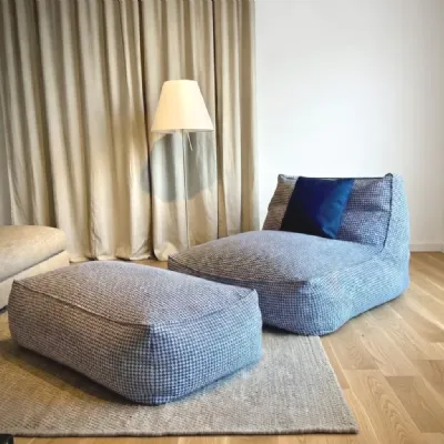 Poltrona relax modello Poltrona e pouff zoe a marchio Verzelloni con forte sconto