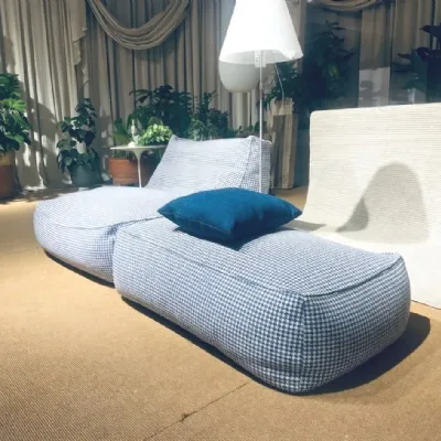 Poltrona relax in Tessuto Poltrona e pouff zoe Verzelloni scontata