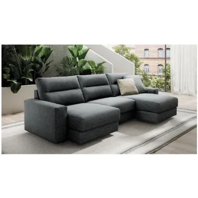 Outlet Doimo Salotti: Divano Samir con penisola -35%!