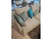 Divano con penisola Biba salotti Link PREZZI OUTLET sconto 40%