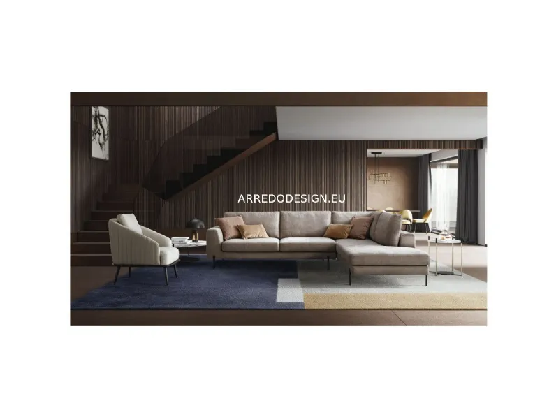 Divano Voyage tessuto in poliuretano  Le comfort a prezzo Outlet