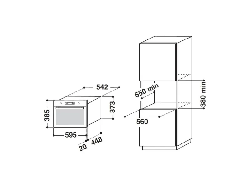 Forno di grande qualit di Whirlpool modello Microonde amw 715 ixl space chef SCONTATO