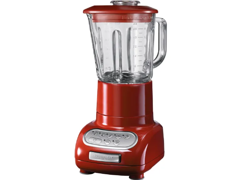 Frullatore KitchenAid modello 5KSB5553EER. Frullatore in metallo e caraffa disponibile in varie colorazioni.
