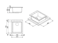 Lavello Smeg Vz40al in Offerta Outlet