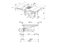 Piano cottura modello Galileo Faber cappe a PREZZI OUTLET