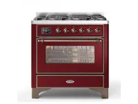 Piano cottura modello Majestic m09n della firma Ilve a prezzo scontato 