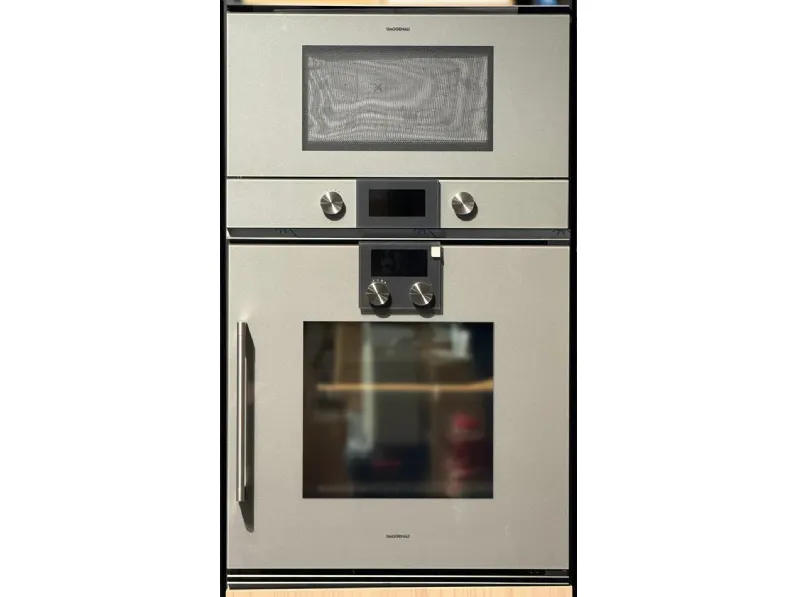 Innovativo forno Gaggenau Gaggenau mod. bmp224110+bop250112 in Offerta Outlet