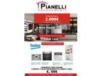 Frigorifero Bcsa285k4sn a marchio Beko scontato