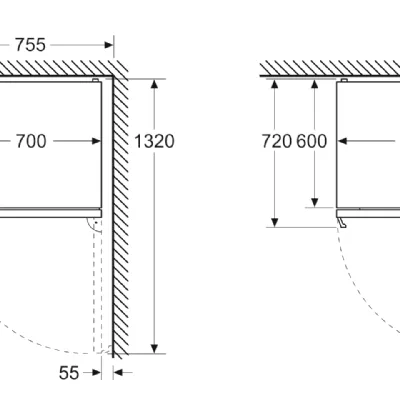 Frigorifero Frigorifero maxi space bosch a marchio Bosch scontato