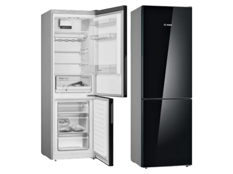 Frigorifero Bosch modello Serie 4, modello kgv36vbeas frigo-congelatore combinato da libero posizionamento, 186 x 60 cm, nero. a prezzo scontato
