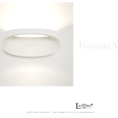 Lampada Fontana arte Applique led bonnet, vendita online a PREZZI OUTLET