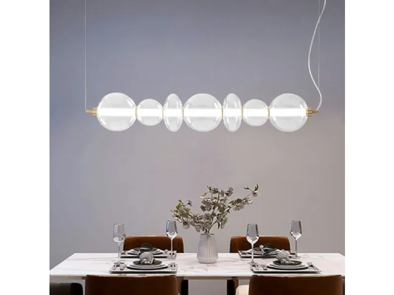 A sospensione stile Moderna 8164 tr lc  perenz sospensione led 50w Collezione esclusiva in saldo