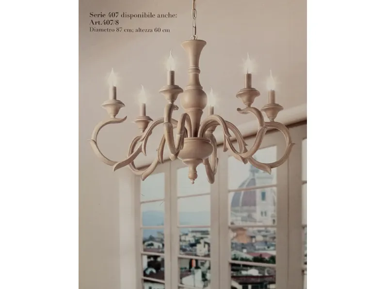 Lampada a sospensione 470/8  ditta maltinti renzo Artigianale con un ribasso esclusivo