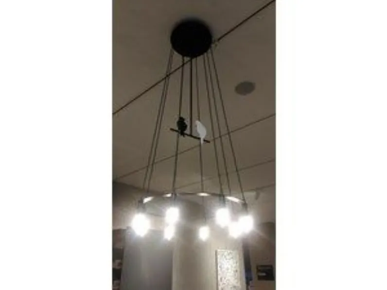 A sospensione in metallo Bird  Karman a prezzo Outlet