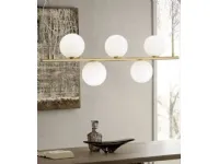 Lampada a sospensione Collezione esclusiva Talis 01-1635 redo sospesione 5 luci oro satinato stile Moderno a prezzi convenienti