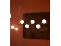 Lampada a sospensione Collezione esclusiva Talis 01-1635 redo sospesione 5 luci oro satinato stile Moderno a prezzi convenienti