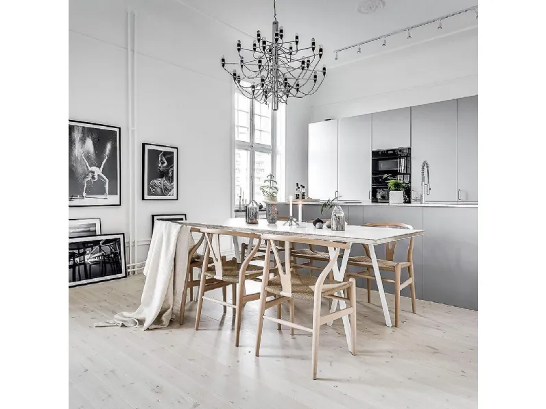 A sospensione 2097/30 (frosted bulbs) Flos in Offerta Outlet 