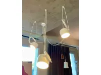 A sospensione in metallo Flos aim nero Flos in Offerta Outlet
