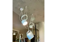 A sospensione in metallo Flos aim nero Flos in Offerta Outlet