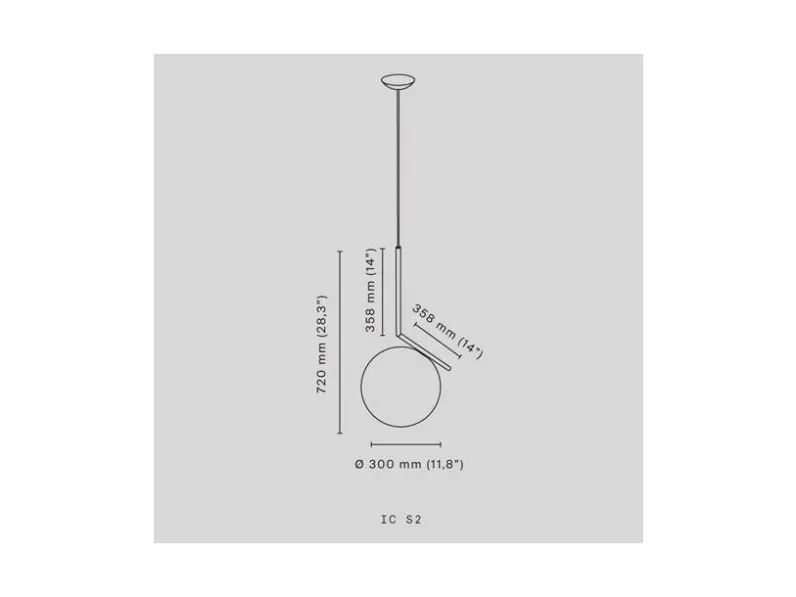 Lampada a sospensione Ic lights suspension 2 Flos a prezzo scontato 