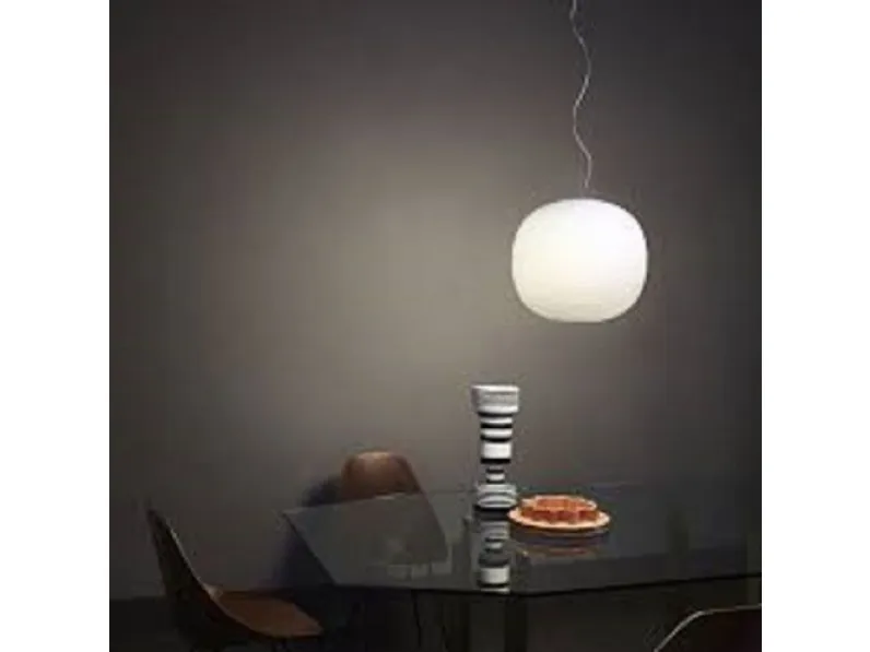Lampada Foscarini Gem sospensione bianco a PREZZI OUTLET