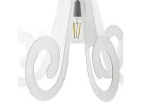 Lampada a sospensione stile Moderno Ricciolo piccolo trasparente 120063 Emporium con forte sconto