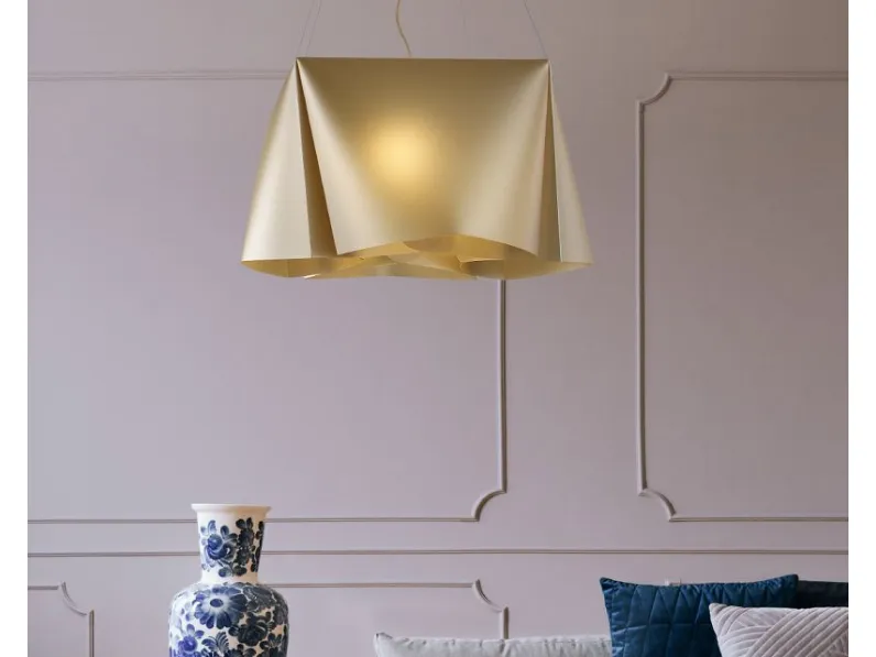 Lampada a sospensione stile Moderno Wanda new gold linea zero Collezione esclusiva in saldo