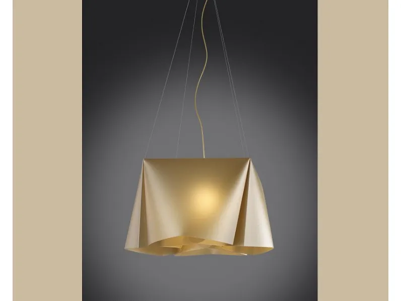 Lampada a sospensione stile Moderno Wanda new gold linea zero Collezione esclusiva in saldo
