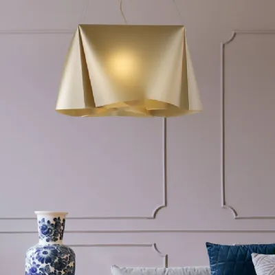 Lampada a sospensione stile Moderno Wanda new gold linea zero Collezione esclusiva in saldo