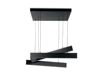 Lampada a sospensione in metallo Desk sp3 nero Ideal lux a prezzo Outlet