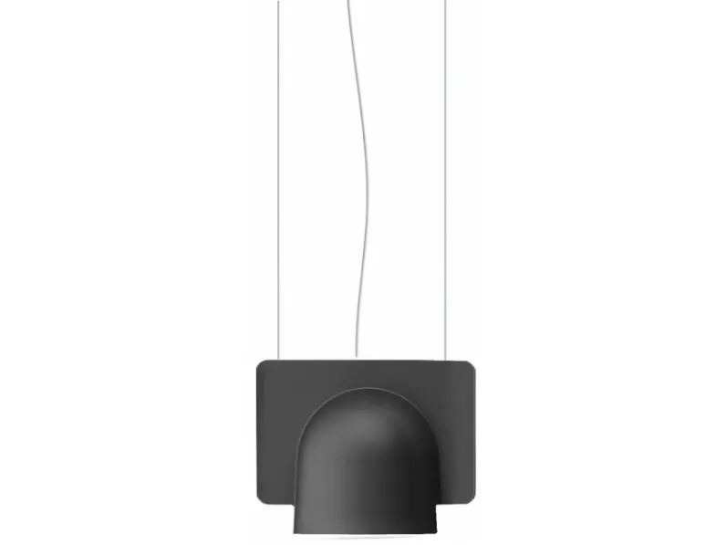Lampada a sospensione in plastica Igloo Fontana arte a prezzo Outlet