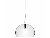 Lampada a sospensione Kartell Small fly Trasparente con forte sconto