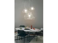 Lampada a sospensione Kartell Small fly Trasparente con forte sconto
