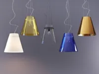 Lampada a sospensione Vistosi Cheope ambra Ambra in offerta
