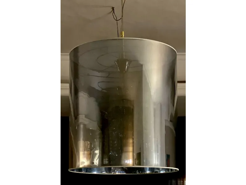 Lampada a sospensione in vetro Iria sp6 Artigianale a prezzo Outlet