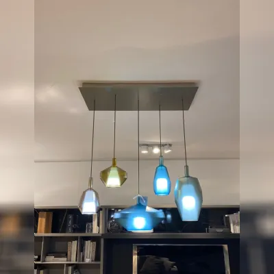 A sospensione Mom Penta illuminazione in Offerta Outlet 