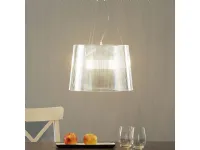 Lampada a sospensione Kartell Ge' Trasparente in offerta