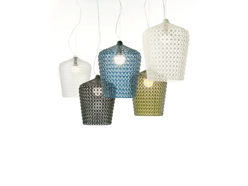 Lampada a sospensione Kartell Kabuki sospensione  stile Moderno a prezzi convenienti