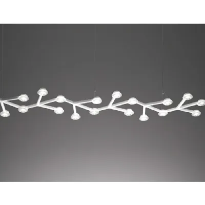A sospensione stile Moderna Led net line 125 45w  artemide Collezione esclusiva a prezzi outlet