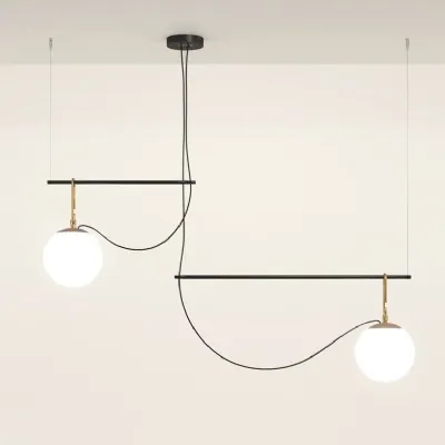 A sospensione Nh s3 2 arms Artemide in Offerta Outlet 